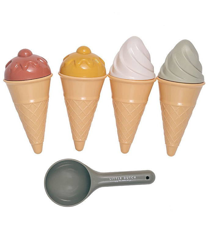 Set spiaggia coni gelato Little Dutch