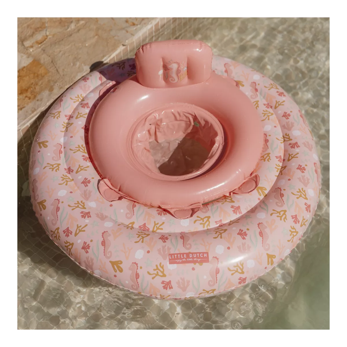 ANELLO DA NUOTO PER BAMBINI ROSA OCEAN DREAMS