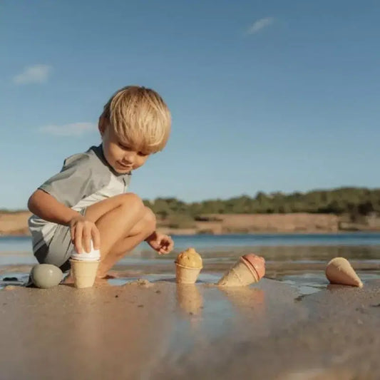 Set spiaggia coni gelato Little Dutch