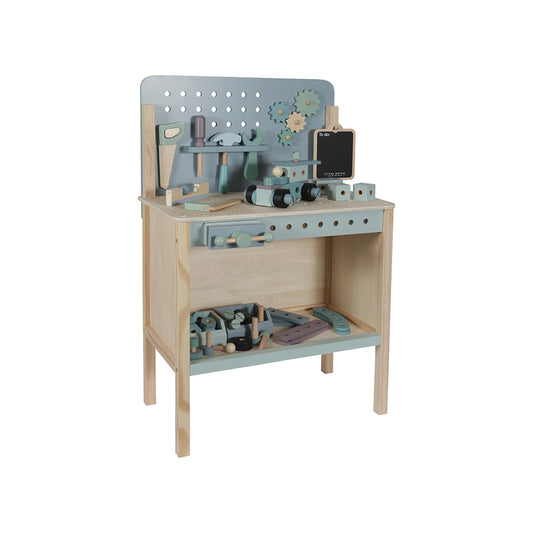 BANCO DA LAVORO CON ATTREZZI WORKBENCH LITTLE DUTCH IN LEGNO