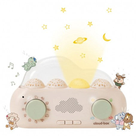 CLOUD BOX RACCONTASTORIE PROIETTORE LUMINOSO PRIMA INFANZIA CLOUD