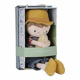 Cuddle doll Jim olandese 35 cm- Little dutch