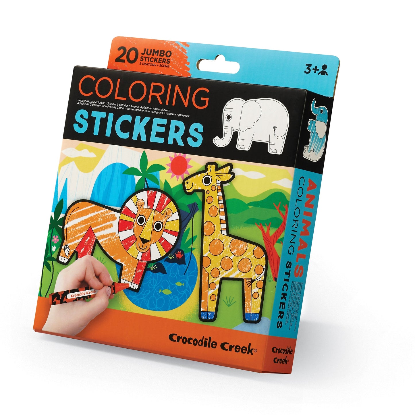 Crocodile Creek - Creativity Coloring Stickers